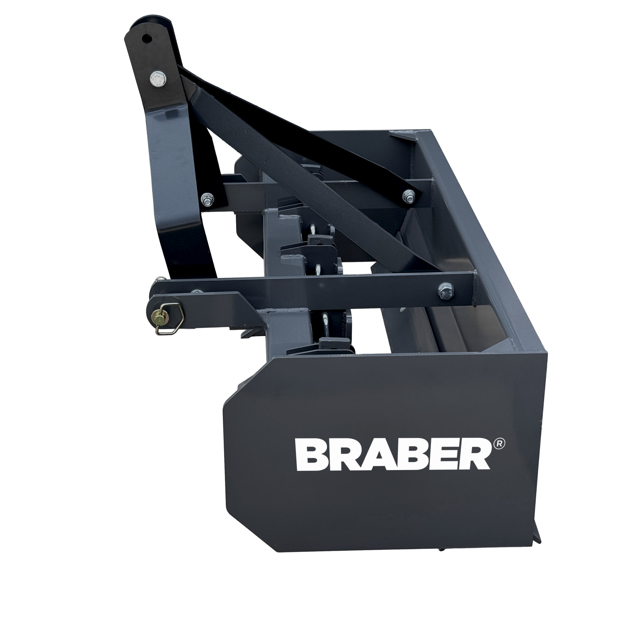 Braber Equipment Box Blade, 60in.W, Category 1 Hitch, Model# BE-BBR5N